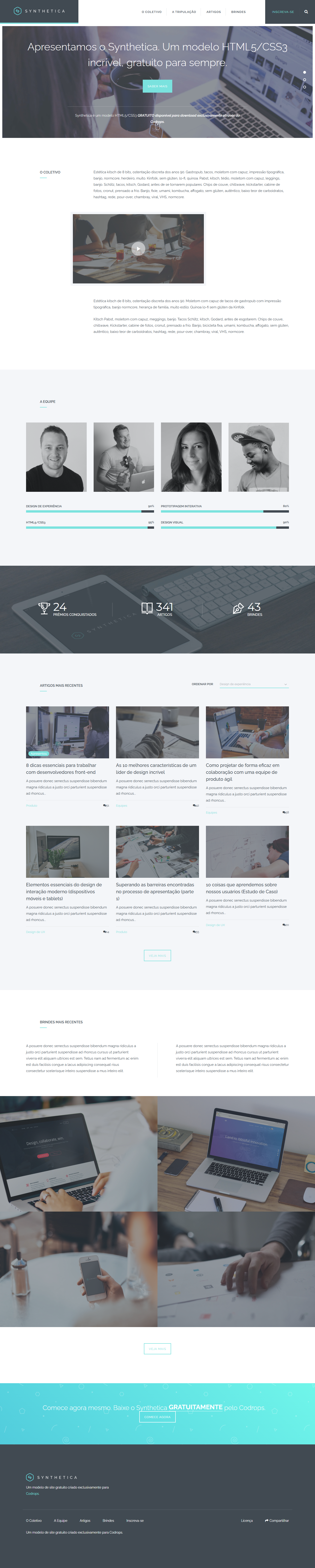 Projeto 2 - print completo do site